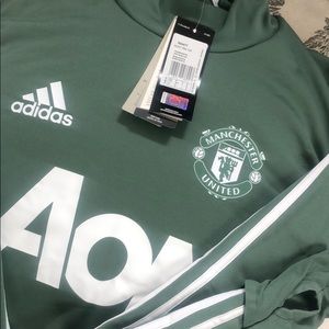 NWT Adidas Manchester United training top